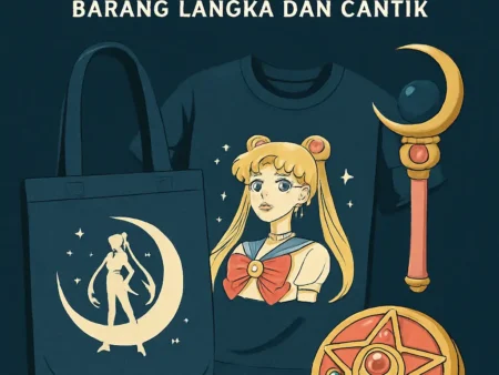 Merchandise Eksklusif Sailor Moon Barang Langka dan Cantik