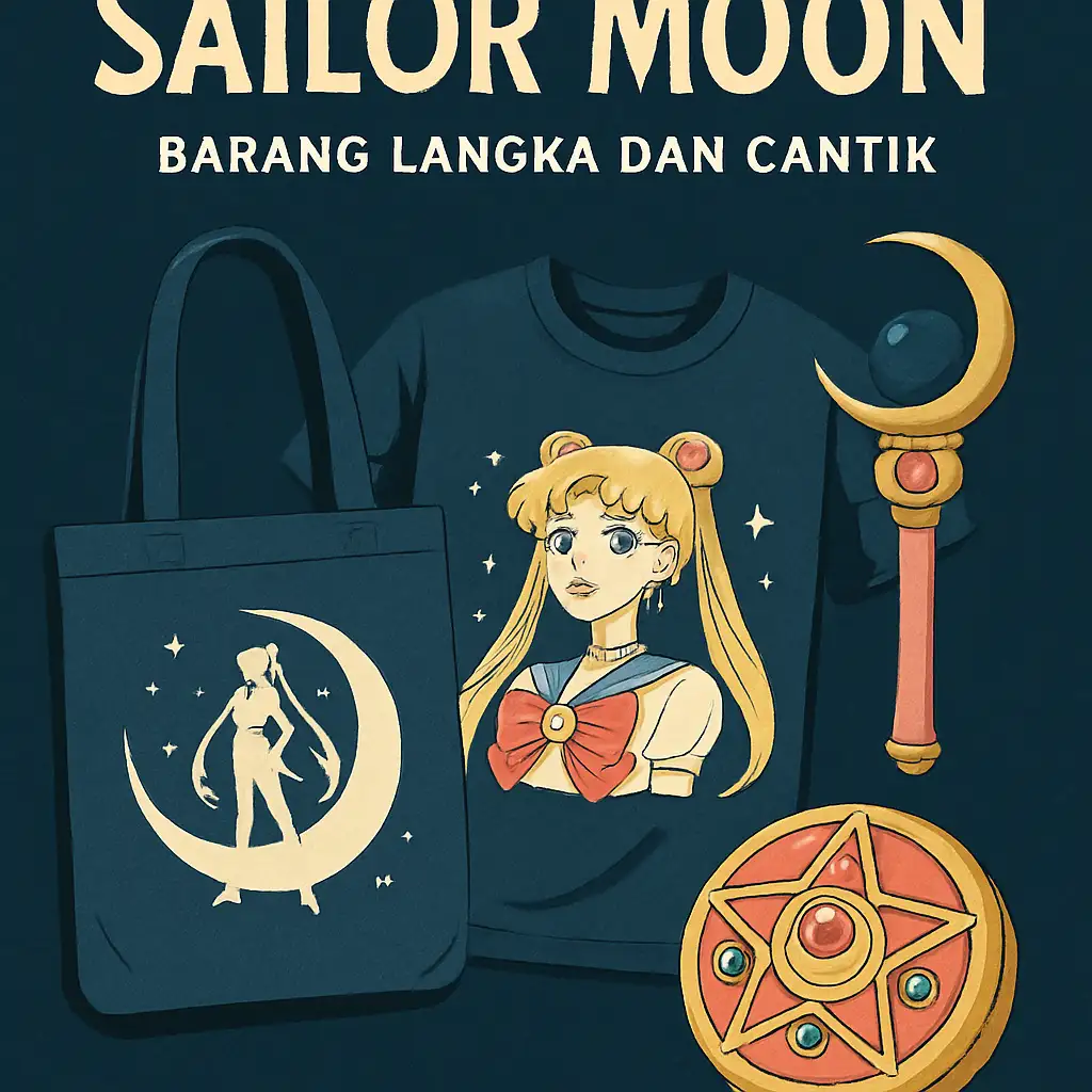 Merchandise Eksklusif Sailor Moon Barang Langka dan Cantik